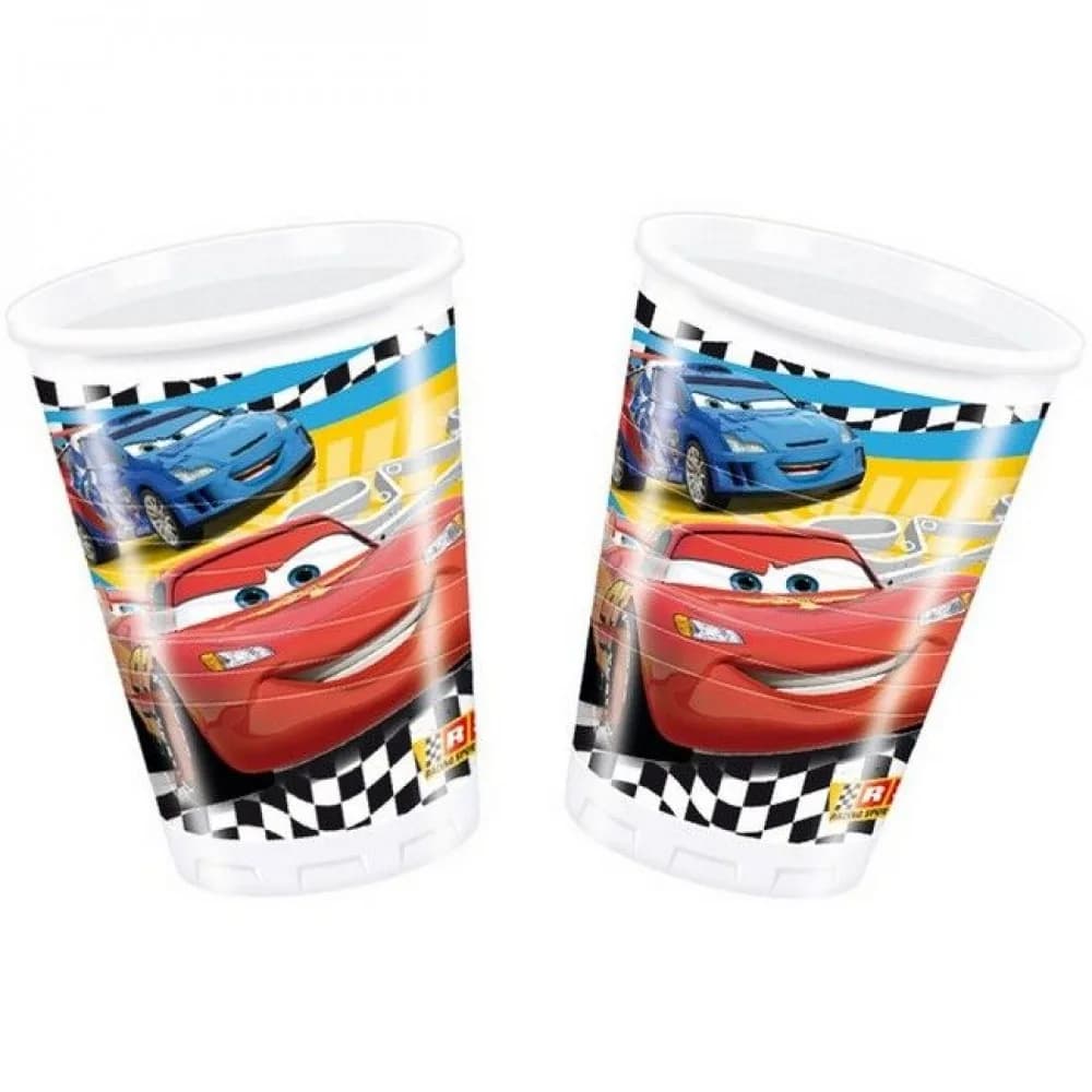 Cars Temalı Bardak - 8 Adet