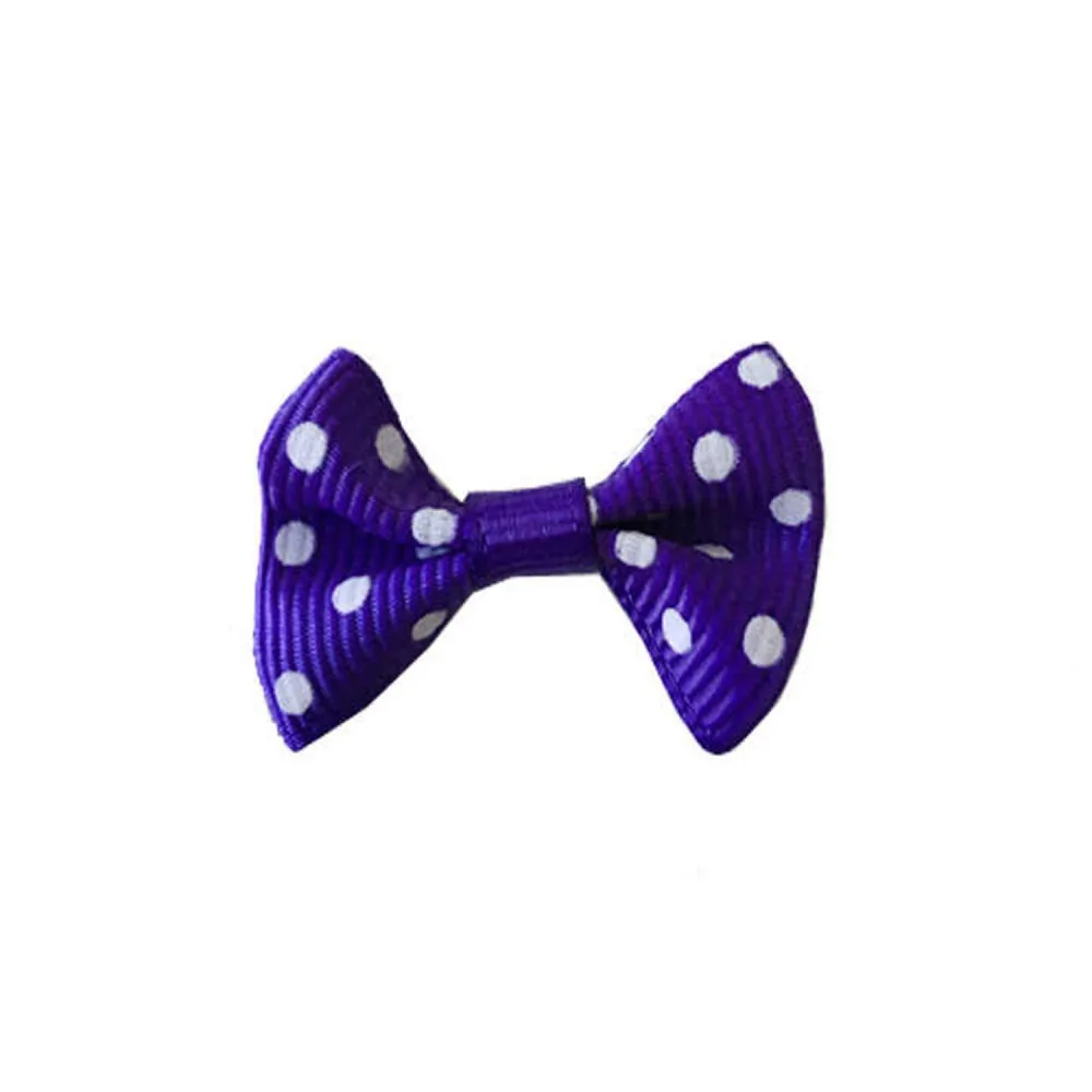 Fiyonk Hazır Papyon Puanlı 2.5 Cm - 100 Adet Mor