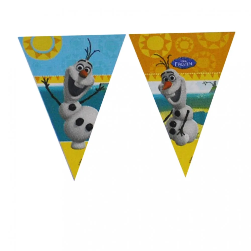Frozen Temalı Flama Bayrak