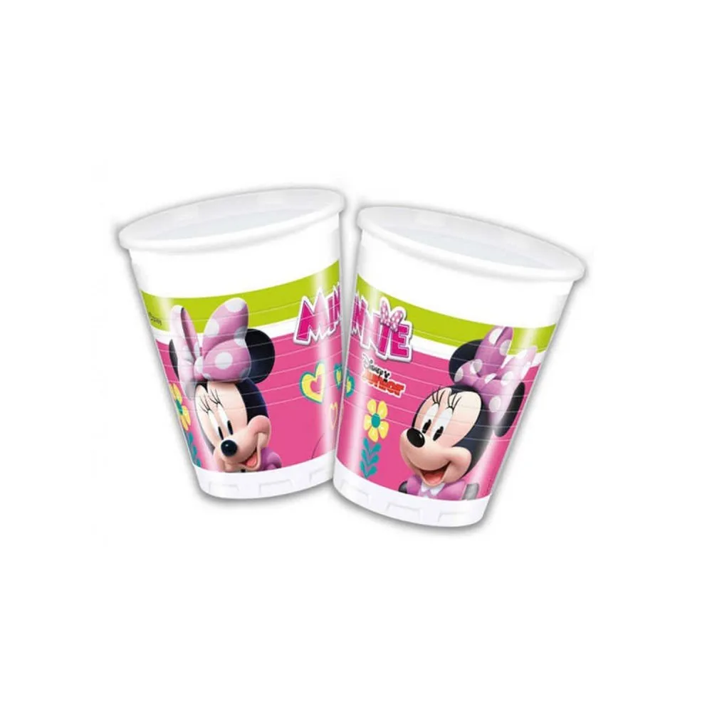 Minnie Mause Happy Helpers Temalı Bardak - 8 Adet