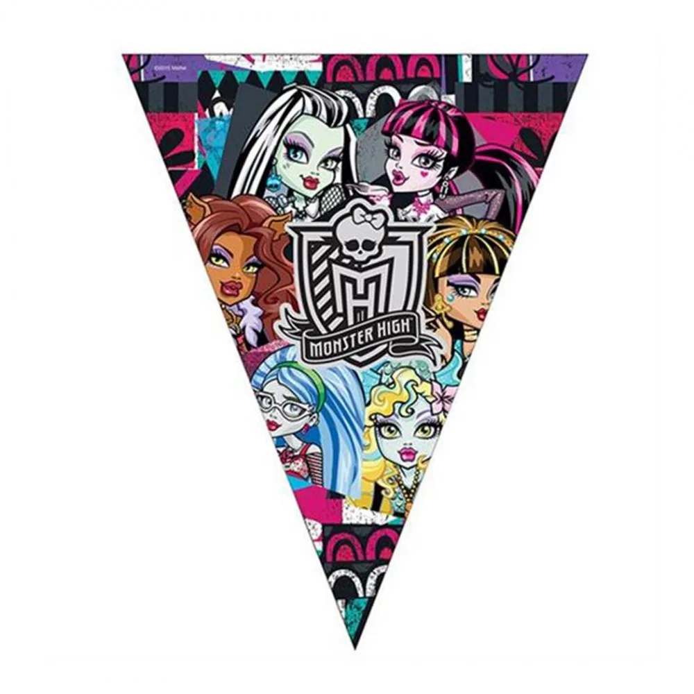 Monster High Klasik Temalı Üçgen Bayrak Set