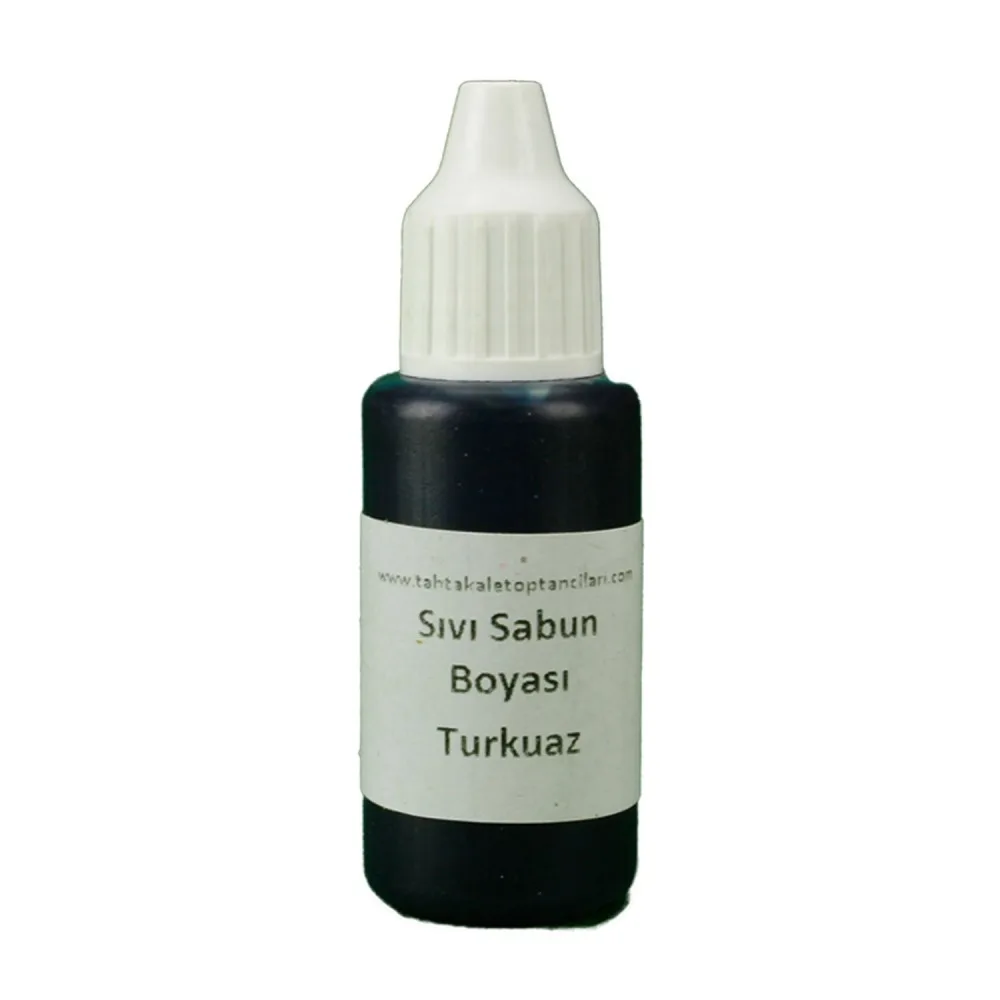 Sıvı Sabun Boyası Sıvı 10 GR Turkuaz