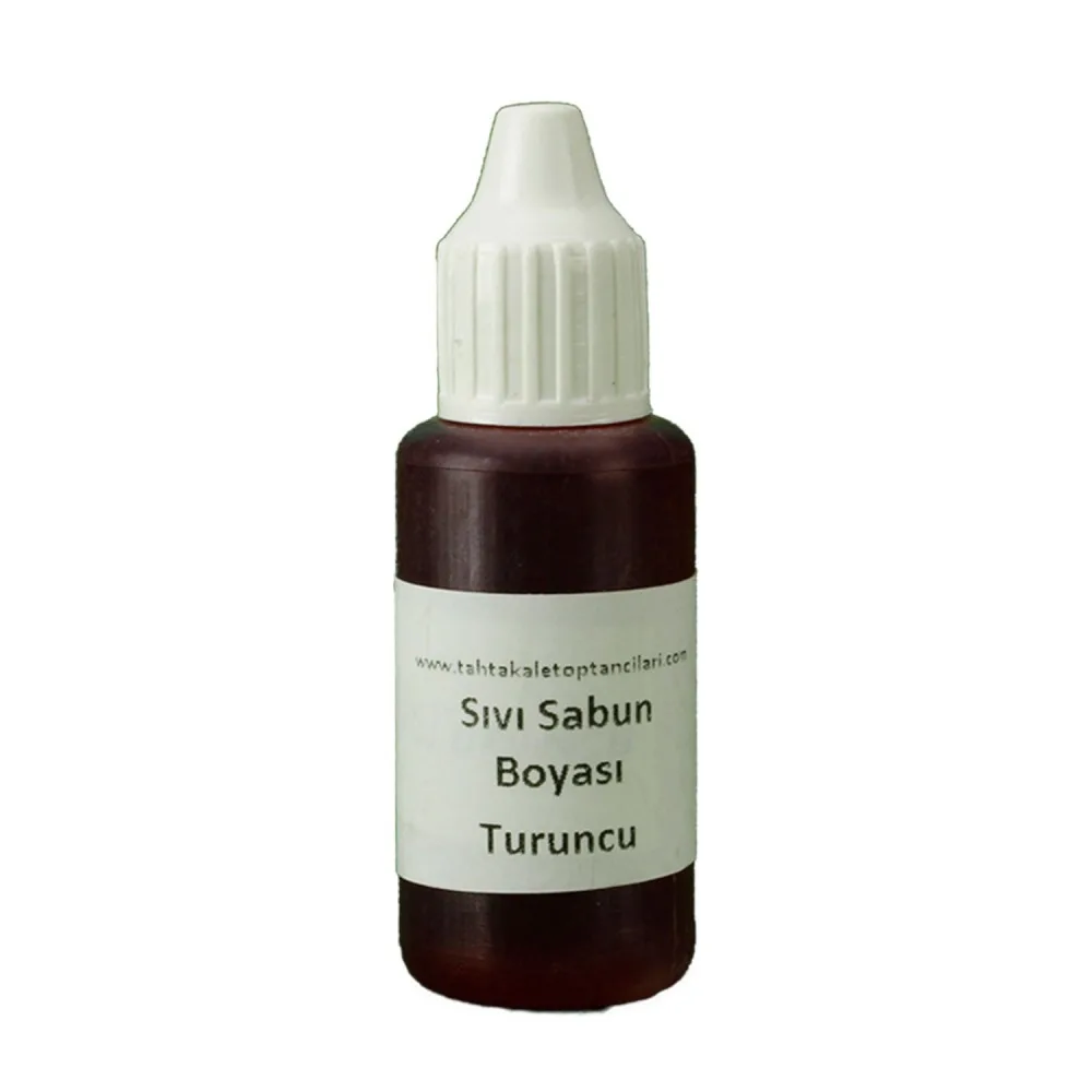 Sıvı Sabun Boyası Sıvı 10 GR Turuncu