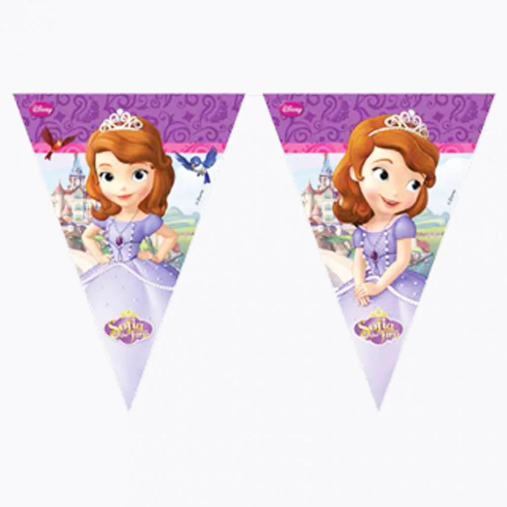 Sofia The First Temalı Flama Bayrak