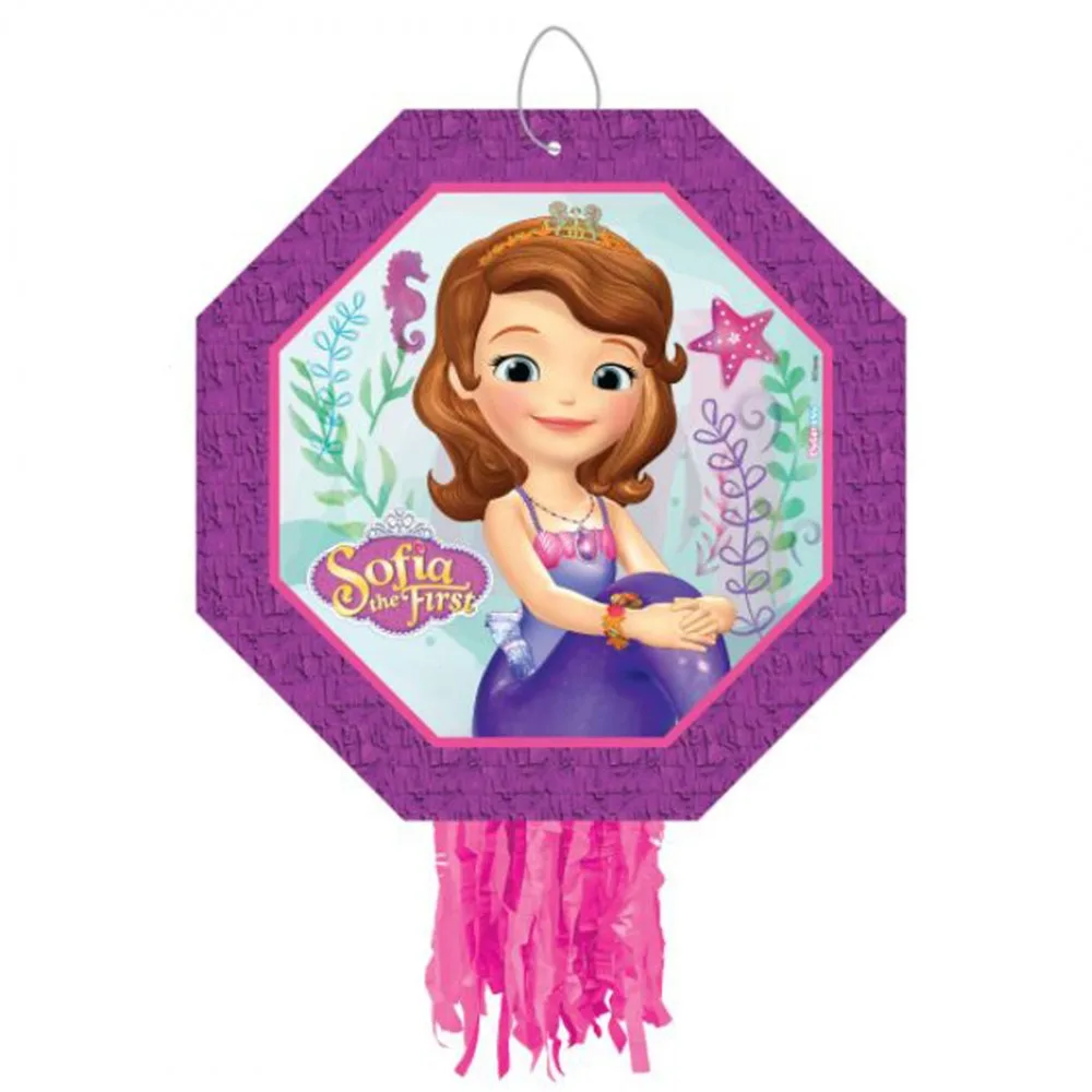 Sofia The First Temalı Pinyata Çubuklu