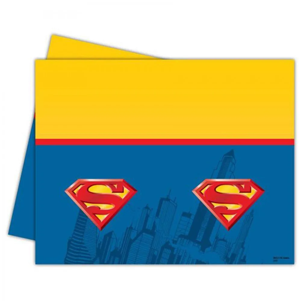 Superman Temalı Masa Örtüsü 120X180 Cm
