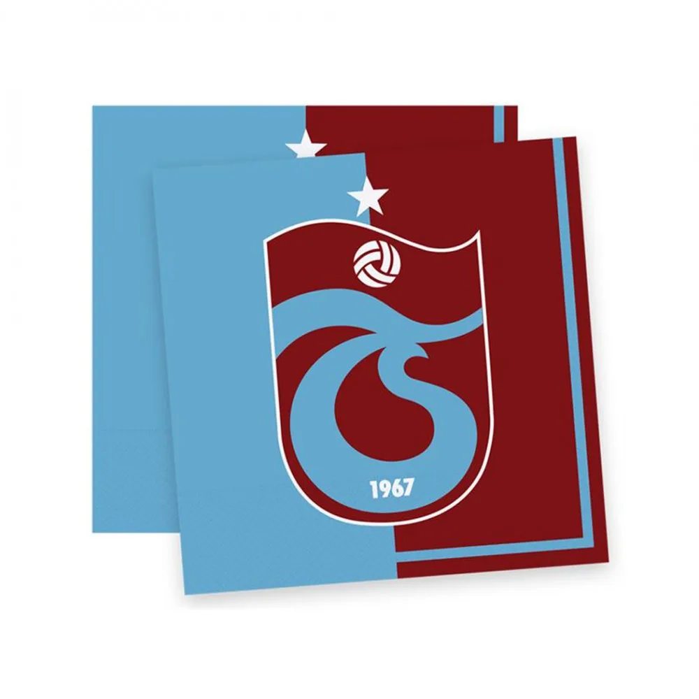 Trabzonspor Temalı Taraftar Kağıt Peçete 33*33 - 16 Adet