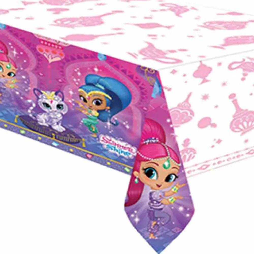 Shimmer And Shine Işıltı Ve Parıltı Temalı Masa Örtüsü 120X180 CM