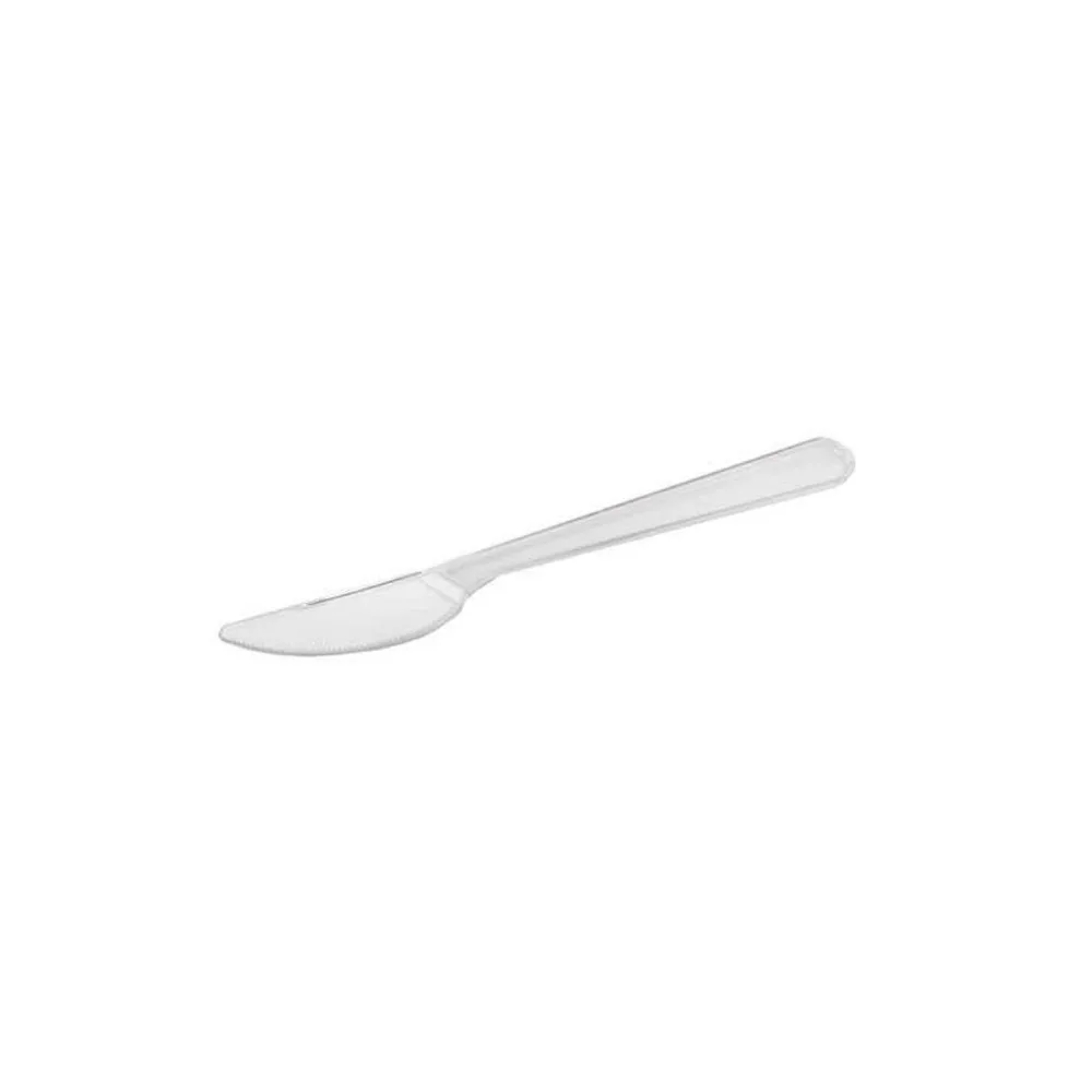 Bıçak Plastik - 25 Adet Şeffaf