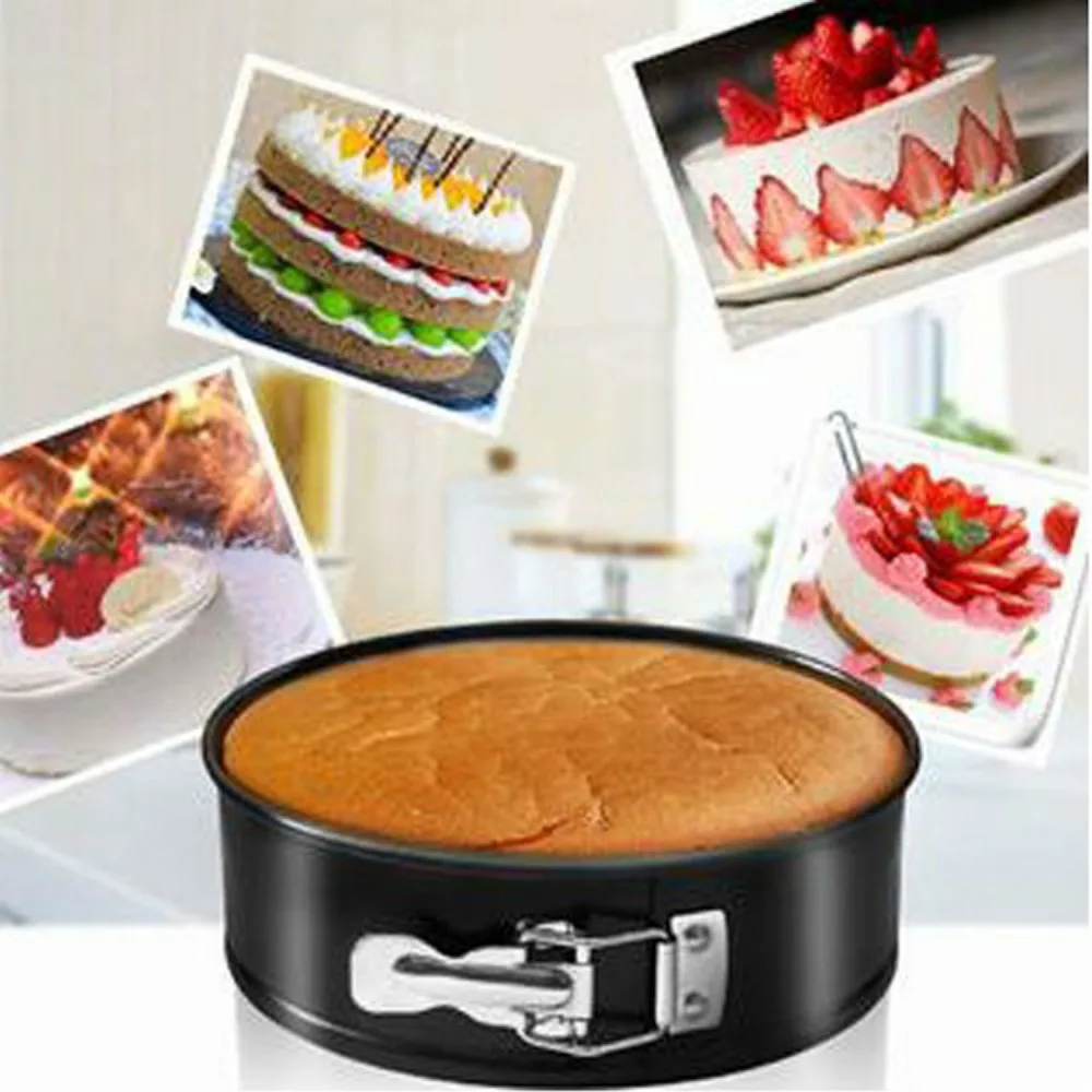 Patisse Yuvarlak Kelepçeli Altı Çıkan Pasta Kek Kalıbı 6.5X24 CM