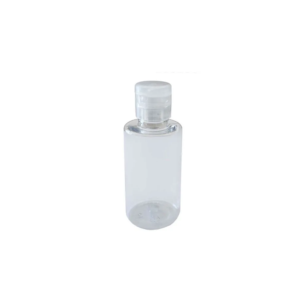 Plastik Kolonya Şişesi Flip Top Kapaklı 50 CC - 10 Adet
