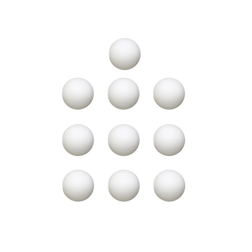 Strafor Top Ve Küre Yuvarlak Strafor Köpük 3 CM - 10 Adet