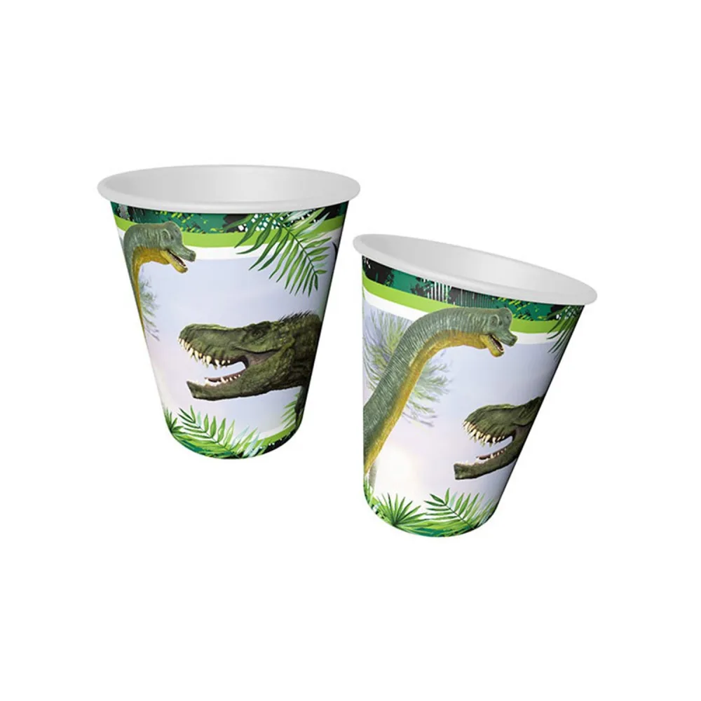 Jurassic Temalı Bardak 220 CC - 8 Adet