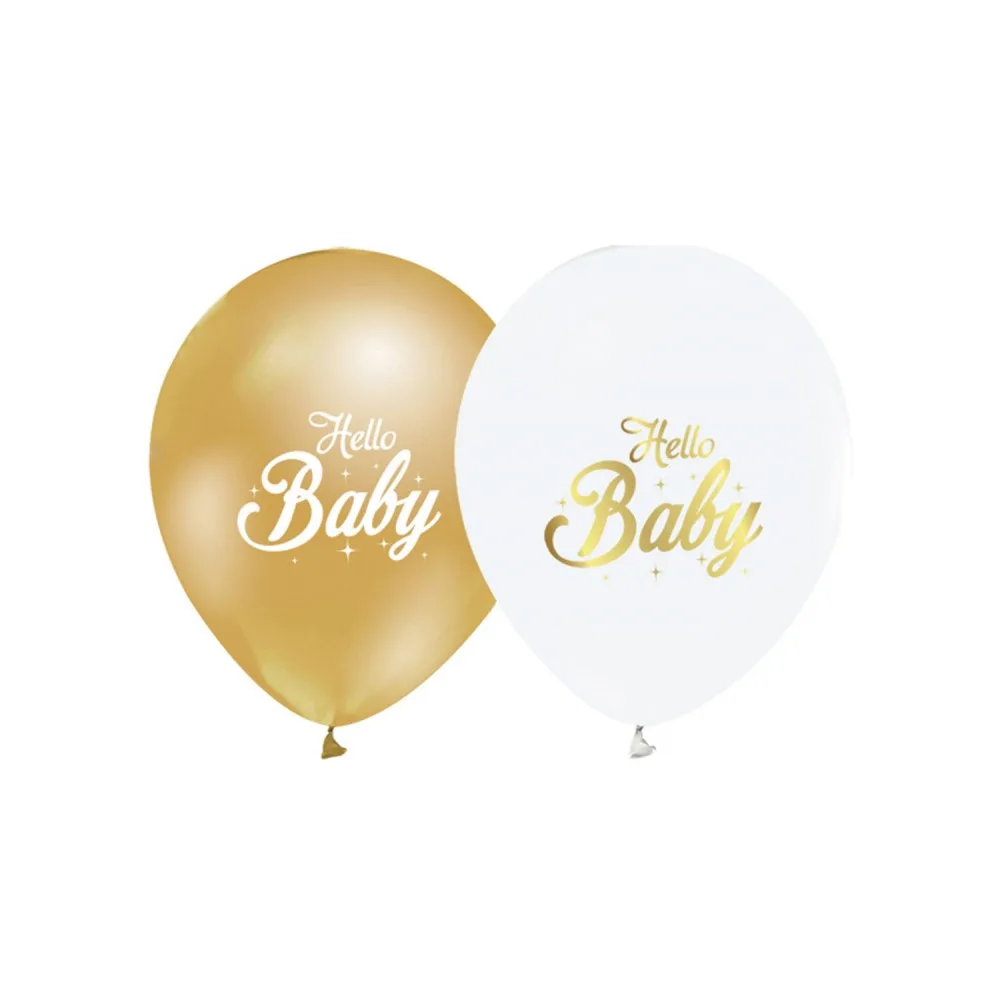 Hello Baby Temalı Balon Karışık Renk - 20 Adet