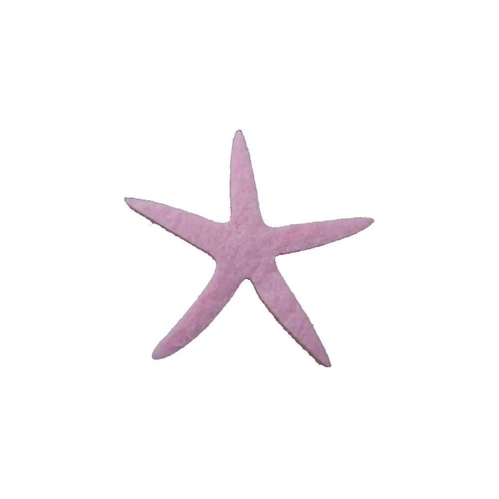 Keçeden Deniz Yıldızı - 50 Adet Pembe