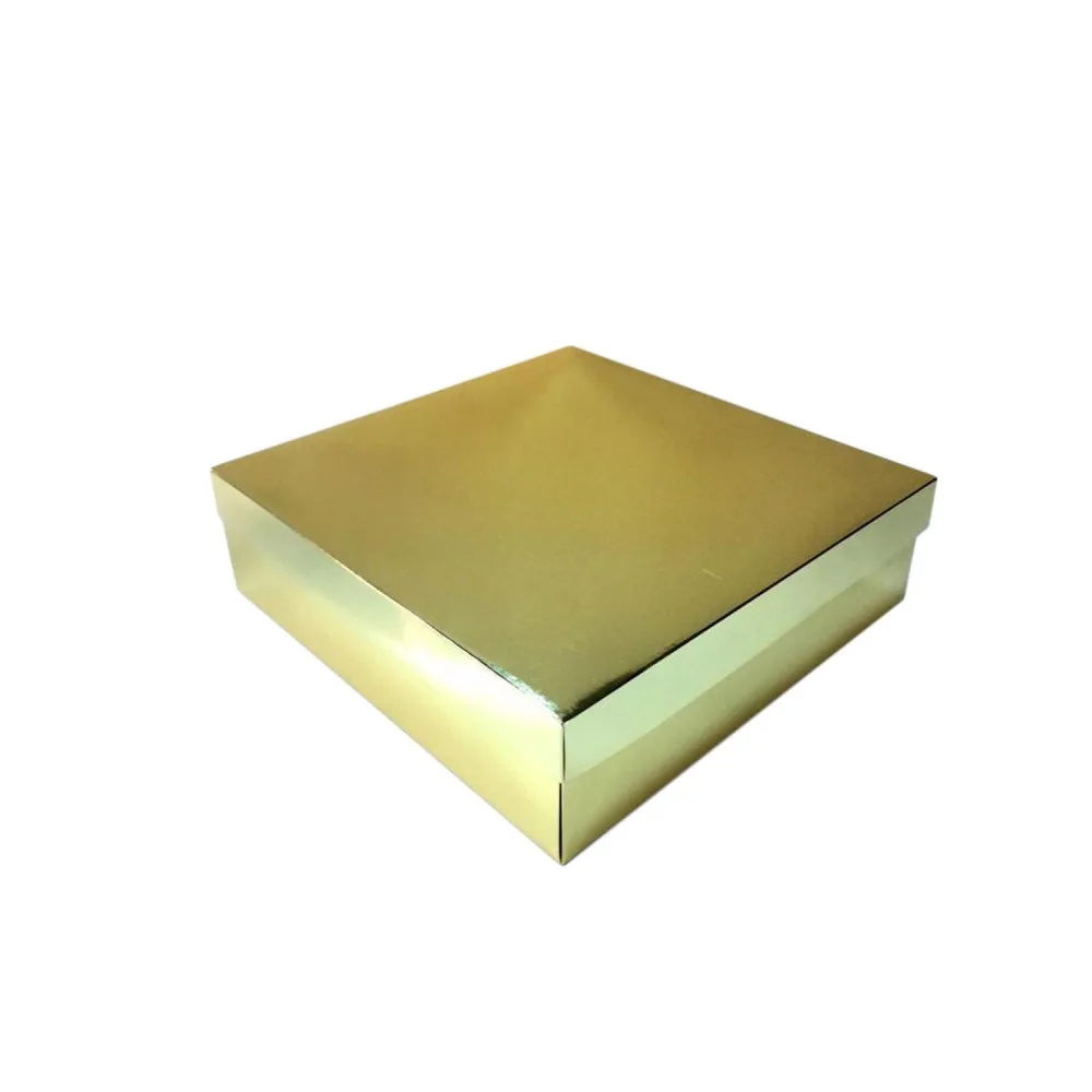Komple Karton Kutu 30X30X10 CM - 10 Adet Gold