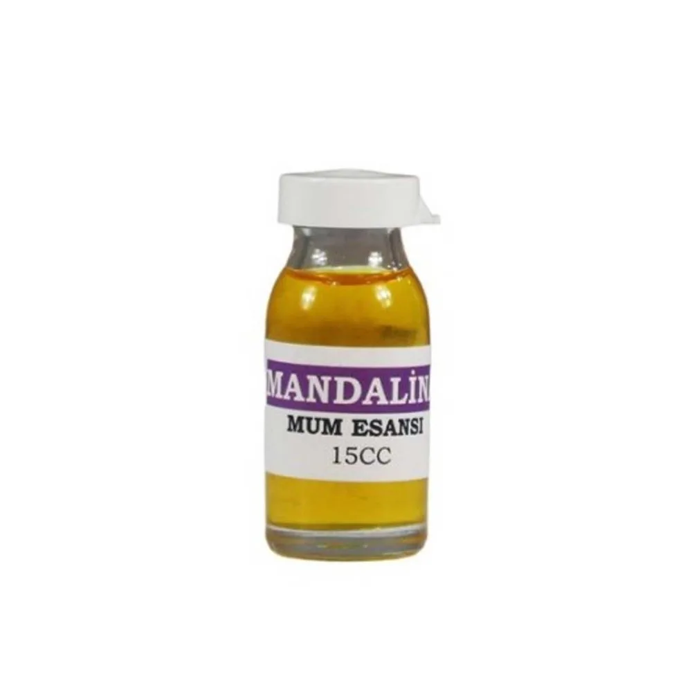 Mum Esansı - Mum Koku Aromaları 15 Cc Mandalina
