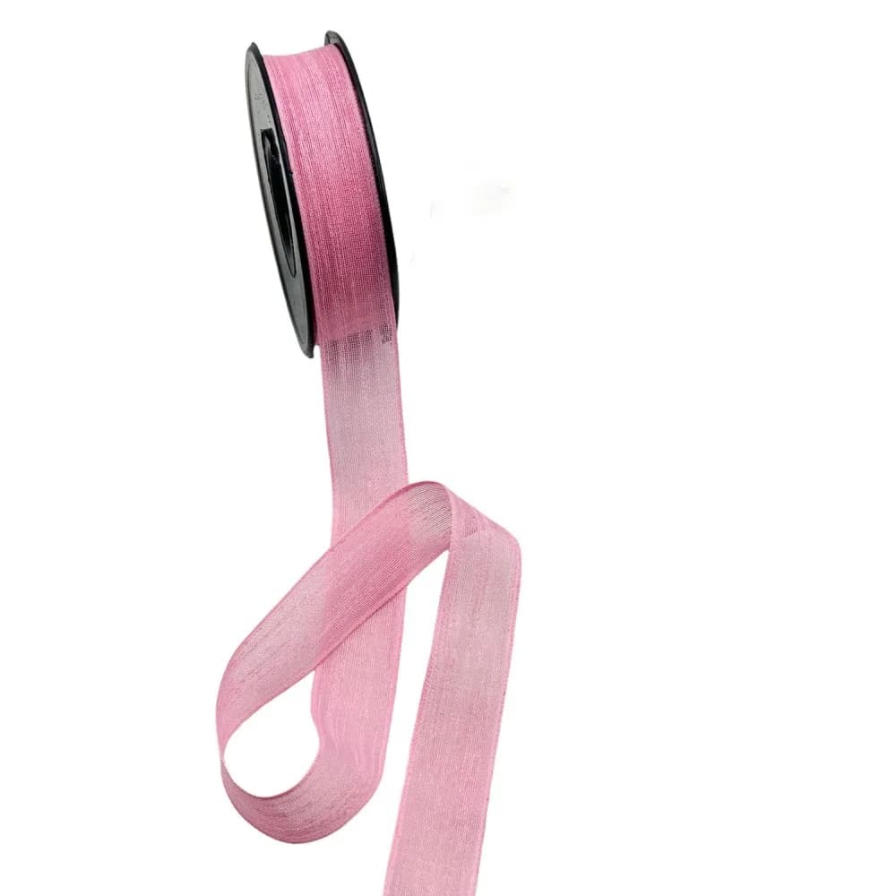 Nopel Keten Kurdele 2.5 Cm - 20 Metre Pembe